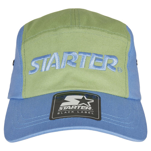 STARTER 5-Panel Cap FRESH JOCKEY - jadegreen/horizonblue