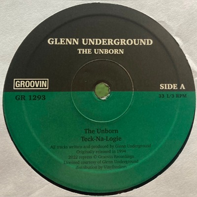 Glenn Underground - The Unborn - Vinyl 12\"