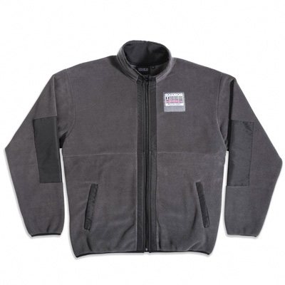 GOODBOIS Fleece Jacket GEOTAG grey