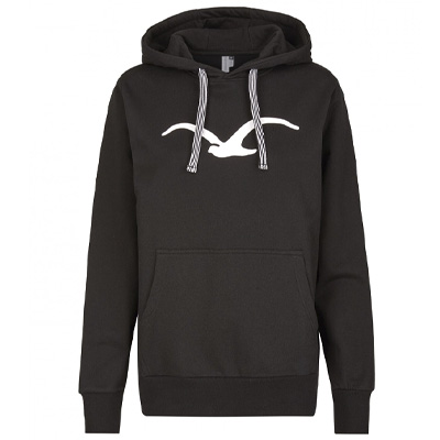 CLEPTOMANICX Girl Hoody MÖWE - black/white