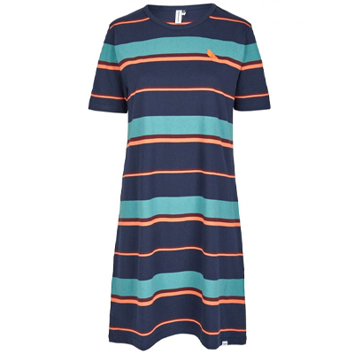 CLEPTOMANICX Girl Dress COASTING dark navy/multi