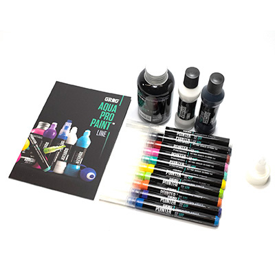 GROG Aqua Pro Paint Starterkit