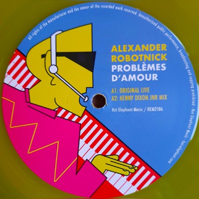 Alexander Robotnick - Problèmes D`Amour - Vinyl 12"