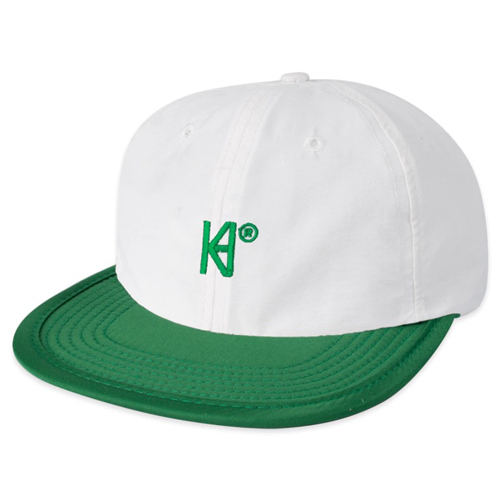 HUBIK Logotype FLEXIBLE CAP - white/green