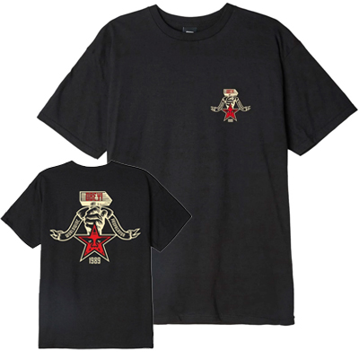 OBEY T-Shirt HAMMER black