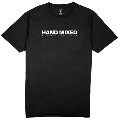 HAND MIXED T-Shirt LOGO black/white