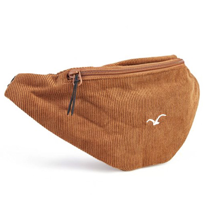 CLEPTOMANICX Hipbag HEALER CORD caramel cafe