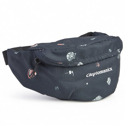 CLEPTOMANICX Hipbag MEGA PATTERN black