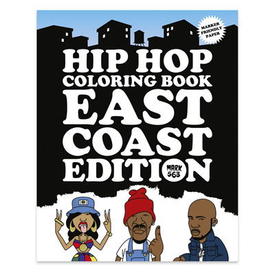 HIPHOP COLORING BOOK - East Coast Edition