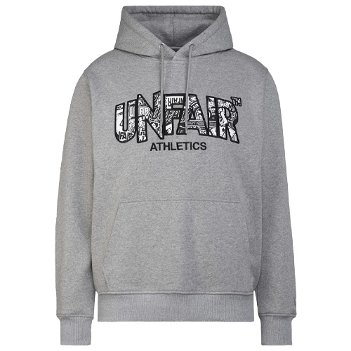 UNFAIR ATHLETICS Hoody CLASSIC LABEL CHAOS - grey