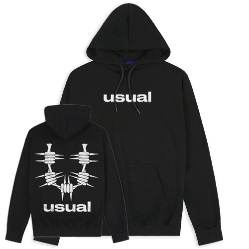 USUAL Hoody OG - black