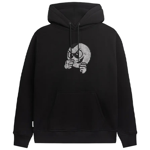 UNFAIR ATHLETICS Crossstitch Hoody PUNCHINGBALL - black