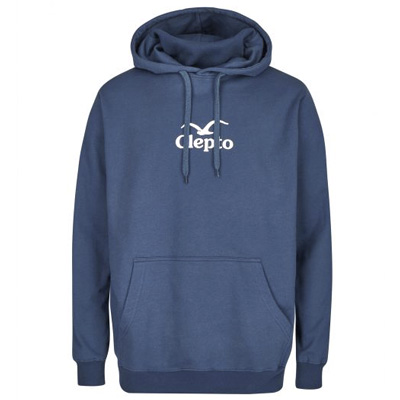 CLEPTOMANICX Facemask Hoody CI MASK blue