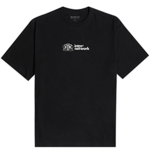 INTRO NETWORK T-Shirt LOGO - black