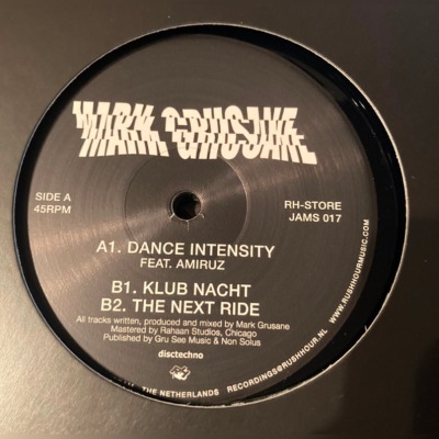 Mark Grusane - Dance Intensity - Vinyl 12\"