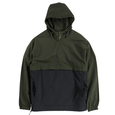 CLEPTOMANICX Jacket CITYHHHOODED 2 black/dark olive