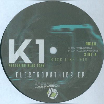 K1 Feat. Blak Tony - Electropathics EP - Vinyl 12"