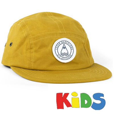 LASER 5Panel Cap BARCELONETA yellow - Kids