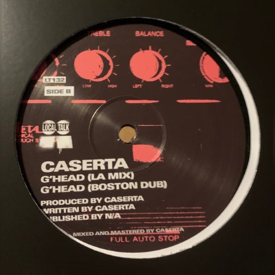 Caserta - HipHop/G Head - Vinyl 12"