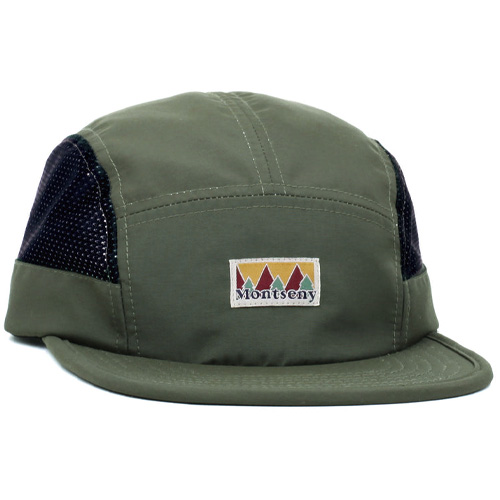 LASER 5Panel Cap MONTSENY V2 TECH - olive green