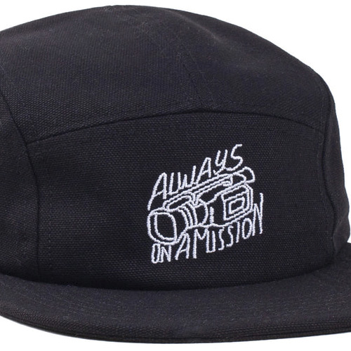 Laser-always-on-a-mission-5panel-cap-black-1.jpg