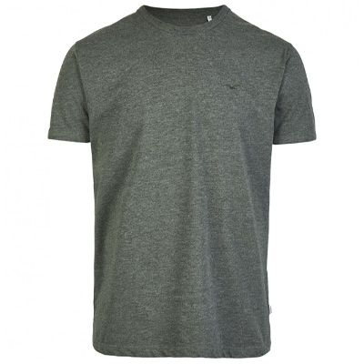 CLEPTOMANICX T-Shirt LIGULL REGULAR Heather Forged Iron