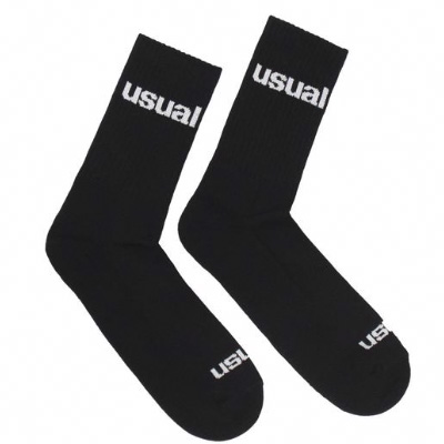 USUAL Socken LOGO black