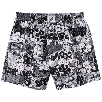 LOUSY LIVIN Boxershorts UNDERPRESSURE white/black