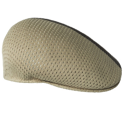 Kangol Headwear - - Cap STRIPE Flat KANGOL beige/olive Online 504 Shop - Caps Layup Diverse MESH