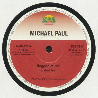 Michael Paul - Reggae Music - Vinyl 12"