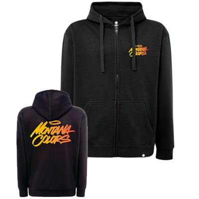 MONTANA COLORS MTN Hooded Zipper Hand Style - black