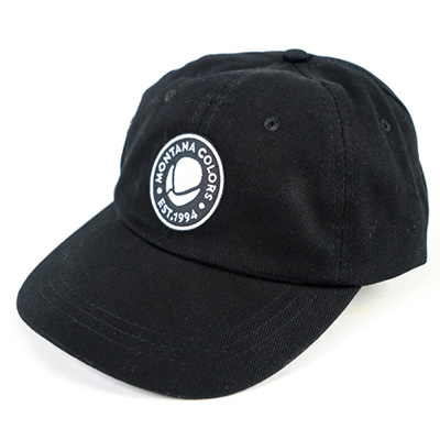 MONTANA COLORS MTN Polo Cap EST.1994 black