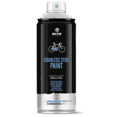 MTN PRO Stainless Steel Metal Paint Spray 400ml