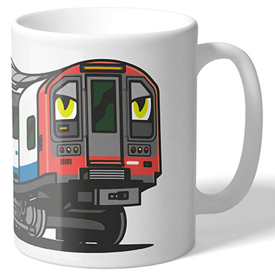 VANDALS ON HOLIDAYS Mug London Tube