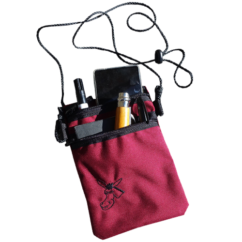 MULES CHOICES Pusher Bag Vertical - burgundy