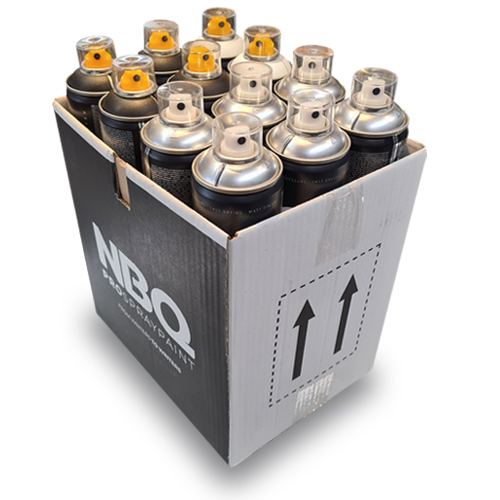 NBQ ETERNAL 600ml Spraydosen 12-Pack - Bomber Set