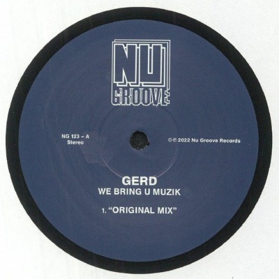 Gerd - We Bring U Muzik - Vinyl 12"