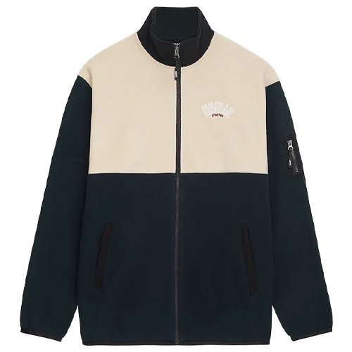 UNFAIR ATHLETICS Fleece Jacket NEXT GEN ZIP - navy/cream