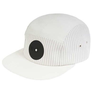 MR. SERIOUS 5Panel Cap NEW YORK FATCAP white/black