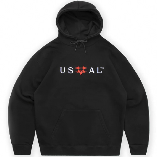 USUAL Hoody OCTANE - black