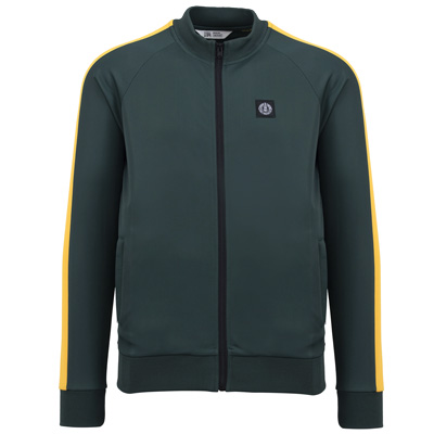 UNFAIR ATHLETICS Trainerjacke DMWU PATCH TRACKTOP green/yellow