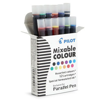 PILOT Parallel Pen refill cartridge - 12 colors mixed