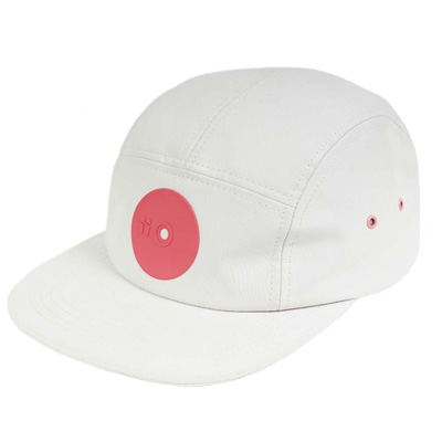 MR. SERIOUS 5Panel Cap PINK DOT FAT white/pink