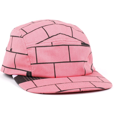 LASER 5Panel Cap HEDOF BRICKS red