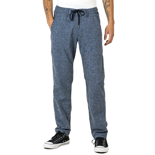 REELL Pants REFLEX EVO - navy linen