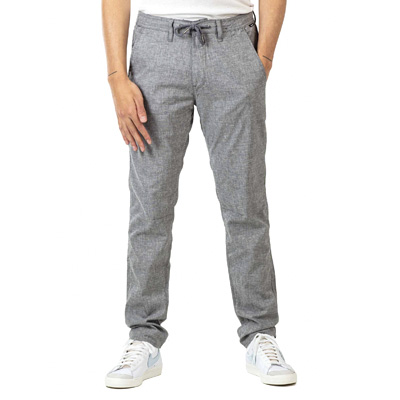 REELL Pants REFLEX EVO - grey linen