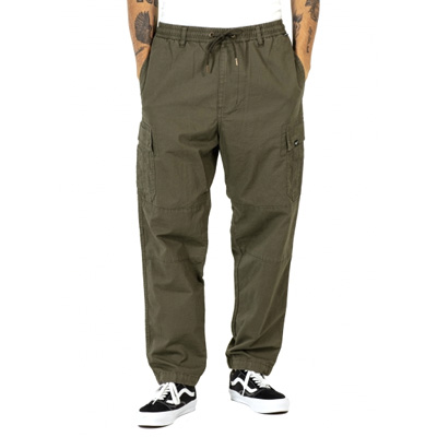 REELL Pants REFLEX LOOSE CARGO - dark olive