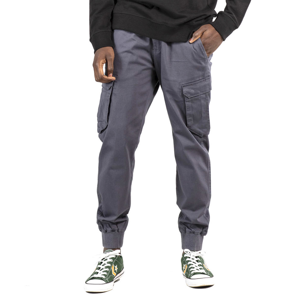 Reell - REELL Jogger Pants REFLEX RIB CARGO dark grey - Non-denim Pants -  Layup Online Shop