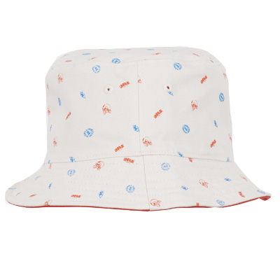 UNFAIR ATHLETICS Reversible Logo Bucket creme/red