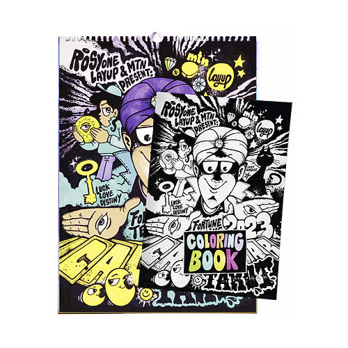 ROSY ONE Calendar 2023 & Coloring Book Package